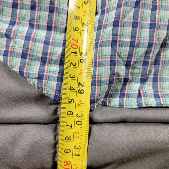 Ralph Lauren Mens XL Multicolor Plaid Button Shirt Casual Formal Short Sleeve - Picture 10 of 10